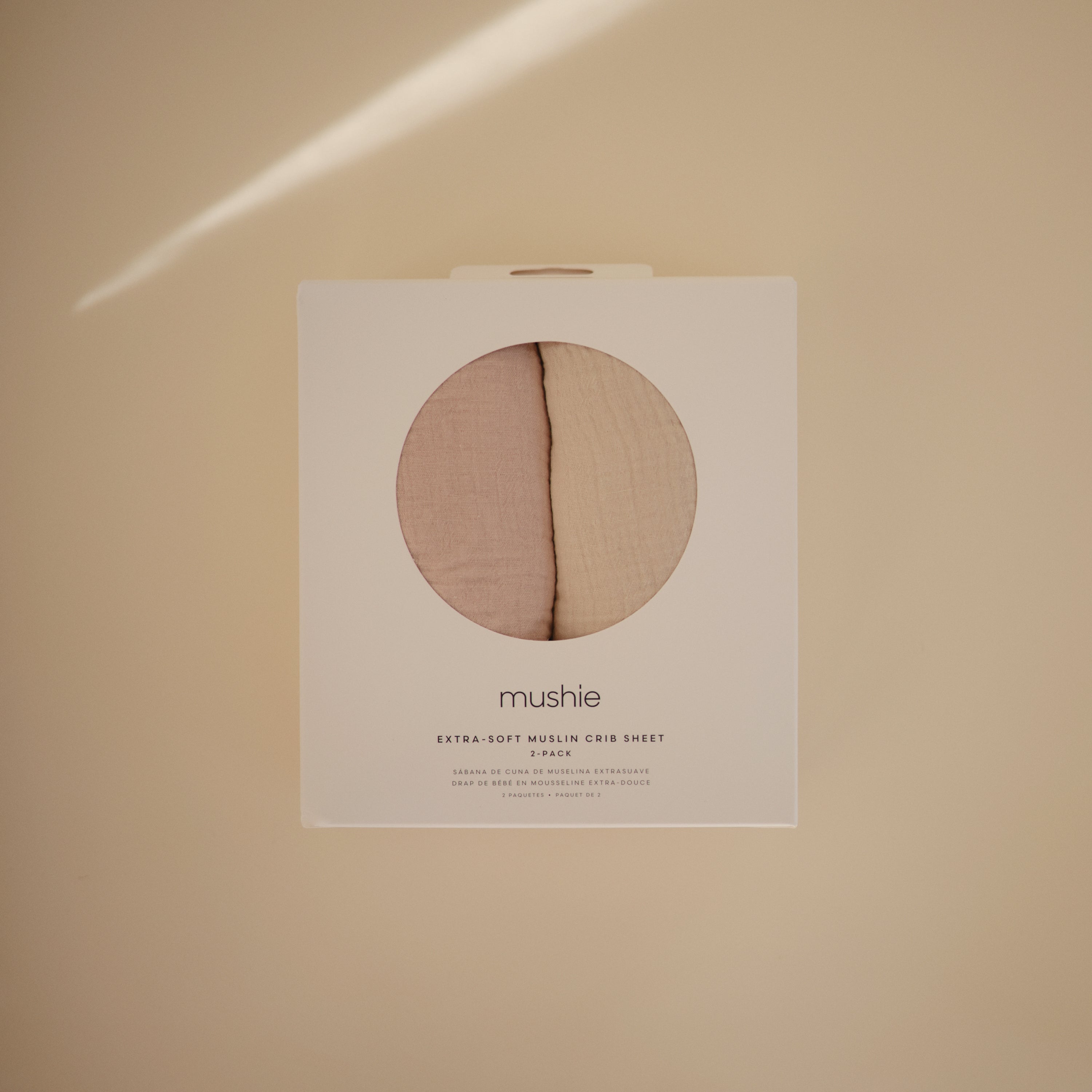 Image of Extra Soft Muslin Crib Sheet - 2 Pack